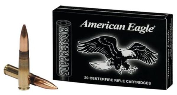 Federal American Eagle Suppressor .300 AAC Blackout 220gr, Open Tip Match, Subsonic, 20rd Box