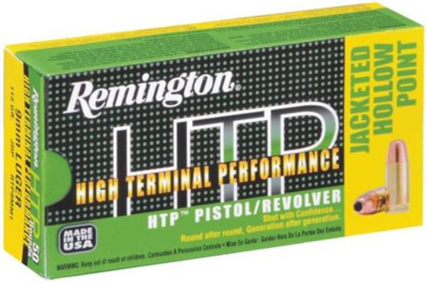 Remington HTP .40 S&W 155gr, Jacketed Hollow Point