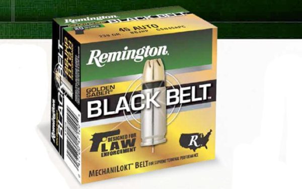 Remington Golden Saber Black Belt 9mm +P 124gr, Jacketed Hollow Point, 20rd Box