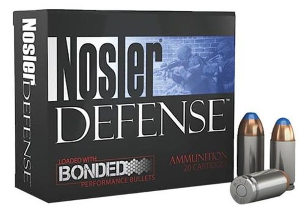 Nosler Performance Bonded 9mm Bonded Tipped 124 gr, 20rd Box