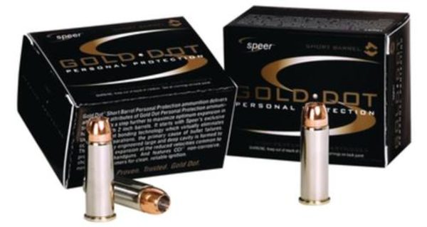 Speer Gold Dot 9mm 115 Gr, Hollow Point, 20rd Box, 25 Box/Case