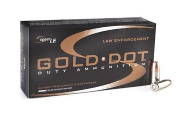 Speer Gold Dot 9mm 124gr DH 50rd/Box