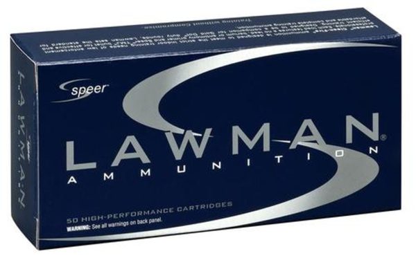 Speer Lawman 9mm 115gr, Total Metal Jacket, 50rd Box