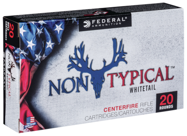 Federal Non-Typical 308 Win/7.62mm 150gr, Soft Point, 20rd Box