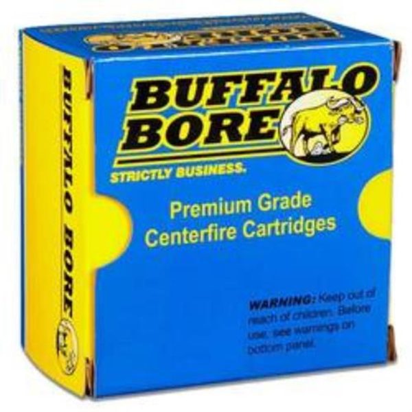 Buffalo Bore Rifle Ammo 308Win/7.62 Spitzer Supercharged 180gr, 20rd Box