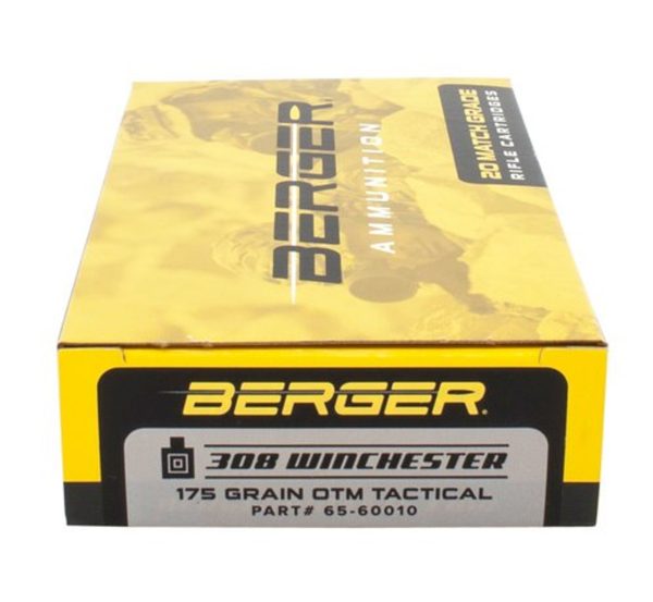 Berg 308win Tactical 175gr 20rd Box - Image 3