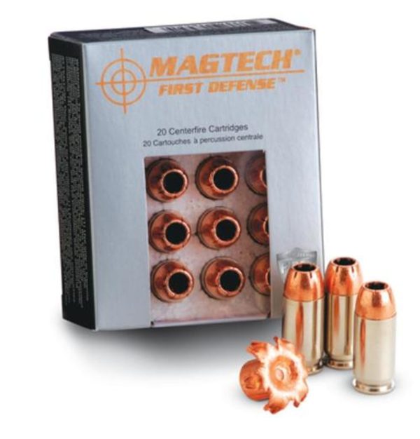 Magtech First Defense 9mm 93gr, Solid Copper Hollow Point 20rd Box