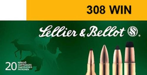 Sellier and Bellot 308 Winchester 168 Hpbt 20rd/Box