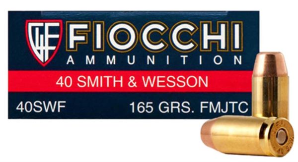 Fiocchi .40 S&W, 165 Gr, FMJTC, 250rd/Case - Image 2