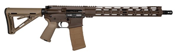 Diamondback DB15 5.56x45mm, 16" Barrel, Brown Cerakote, Flat Dark Earth Furniture, 30rd