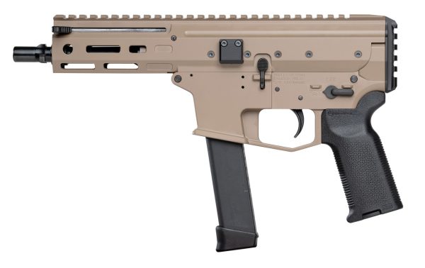 Angstadt MDP-9 9mm, 6" Threaded Barrel, Flat Dark Earth, M-Lok Handguard, 27rd - Image 2