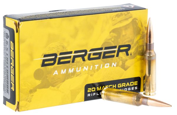 Berger Bullets 6.5 Creedmoor, 130gr, Hybrid Open Tip Match, 20Bx/10Cs - Image 2