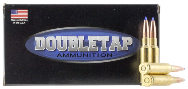 DoubleTap Ammunition Lead Free, 6.5 Creedmoor, 127Gr, LRX Ballistic Tip, 20rd Box, CA Certified Nonlead Ammunition