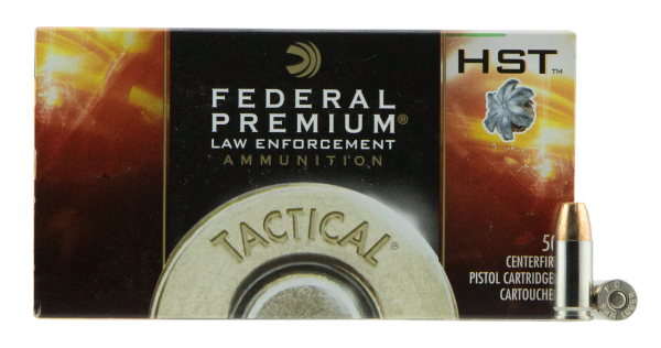 Federal HST 9mm, 124 Gr, LE, 50rd/Box