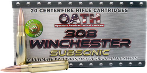 Oath Corporation .308 Win, Copper, 180 Gr, 20rd/Box