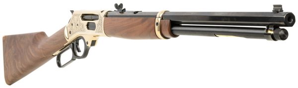 Henry Brass Wildlife Edition 30-30 Win, 20" Octagon Barrel, American Walnut, 5rd - Image 3