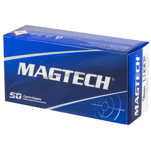 Magtech 9mm, 115gr, Full Metal Jacket, 50rd Box - Image 2