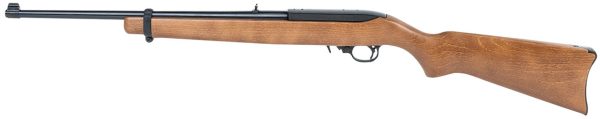 Ruger 10/22 Carbine 22 LR, 18" Barrel, American Walnut Stock, Black Rec, 10rd - Image 2