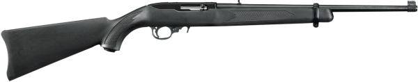 Ruger 10/22 Carbine 22 LR, 18.5" Barrel, Black, Synthetic Stock, 10rd