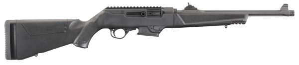 Ruger PC Carbine 9mm, 16" Threaded Barrel, Black, Synthetic Stock, 17rd