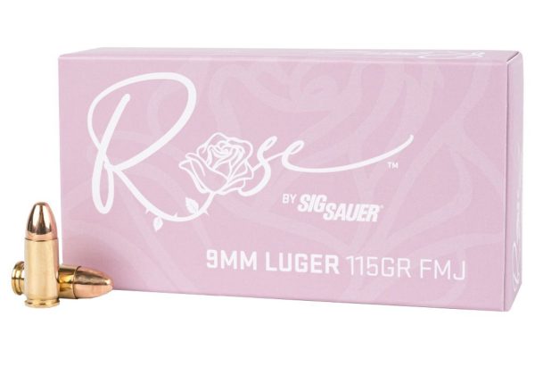 Sig Sauer Rose 9mm, 115gr, V-Crown Hollow Point, 20rd Box