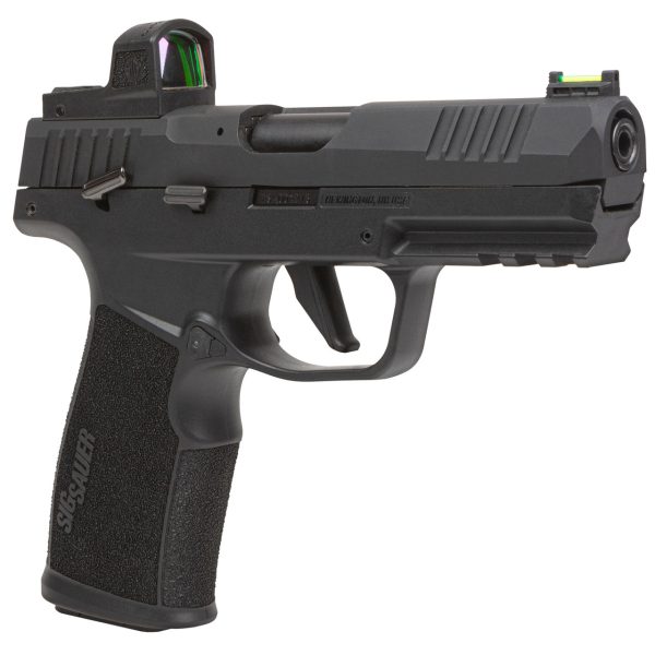 Sig Sauer P322 22 LR, 4" Threaded Barrel, Black, Romeo Zero Elite Red Dot, Manual Safety, 20rd - Image 3