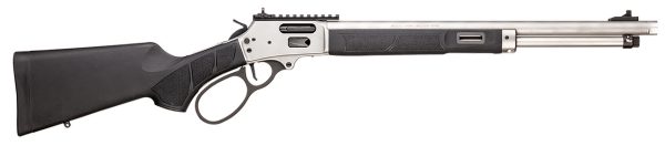 Smith & Wesson 1854 44 Remington Magnum/44 Special, 19.25" Threaded Barrel, Stainless Rec, Black Synthetic Furniture, 9rd