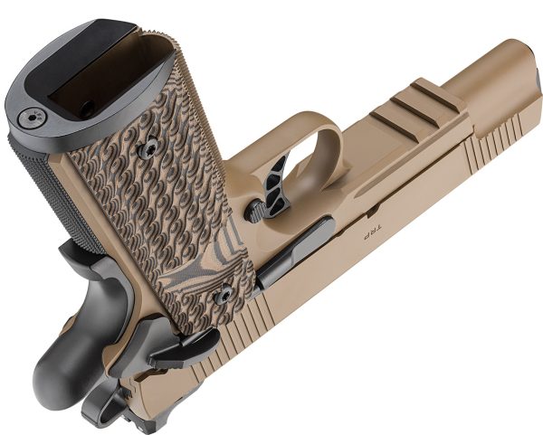 Springfield 1911 TRP 45 ACP, 5" Barrel, Coyote Brown Cerakote, G10 Grips, 3x8rd Mags - Image 4